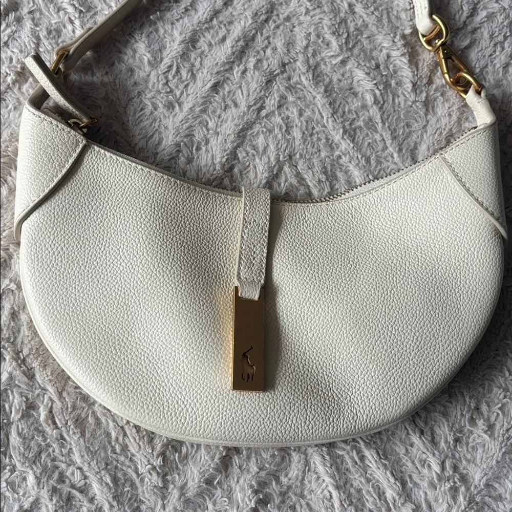 Ralph Lauren Polo ID Bag Ivory 2 - Picture 2 of 6